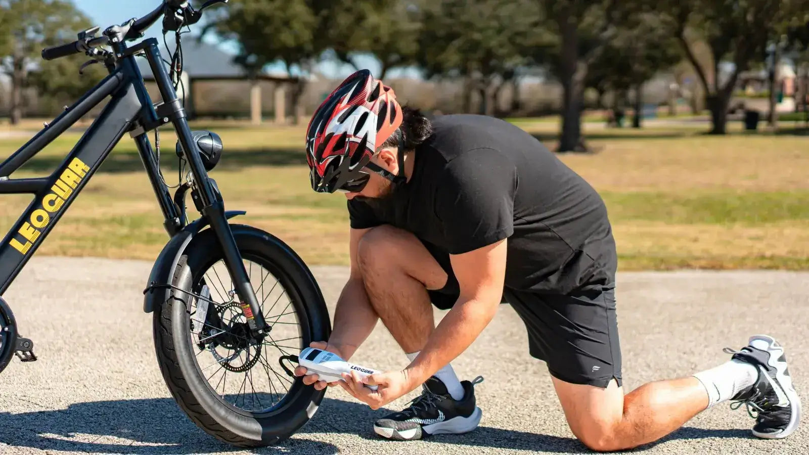 Pump a Bike Tire