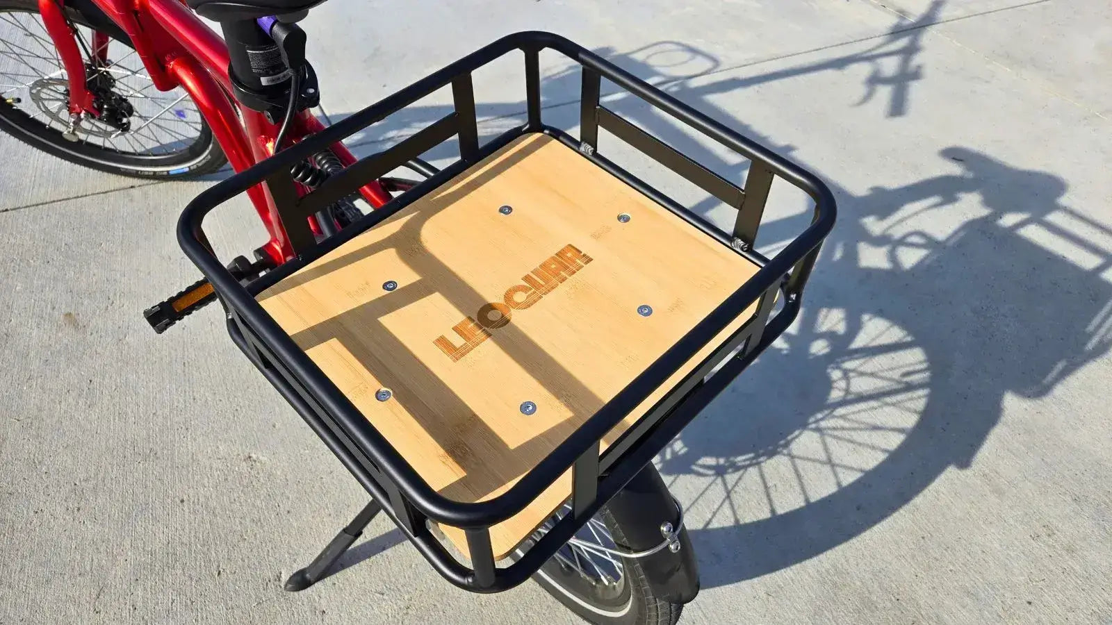 Bike Accessories Rear Wooden Bike Crate Electra Wooden MIK Rear