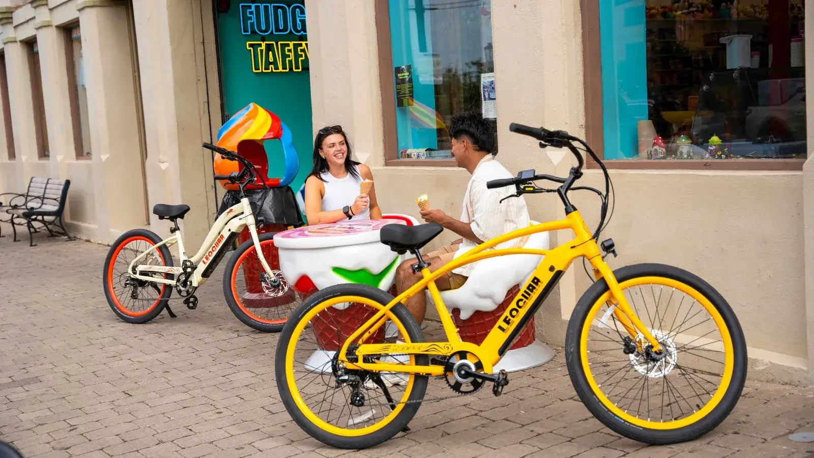 Beach Cruiser Ebike