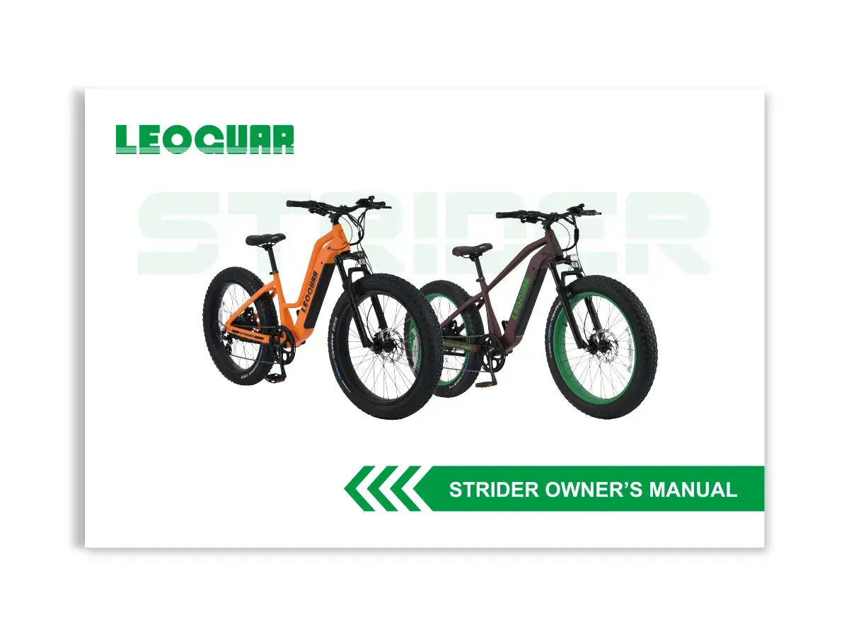 mountain bike electric bike manual