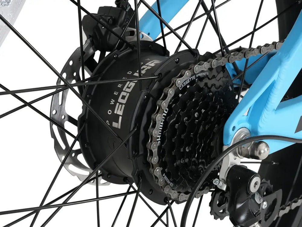 strider fat tire ebike motor