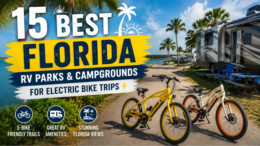 15 Best Florida RV Parks & Campgrounds for Electric Bike Trips