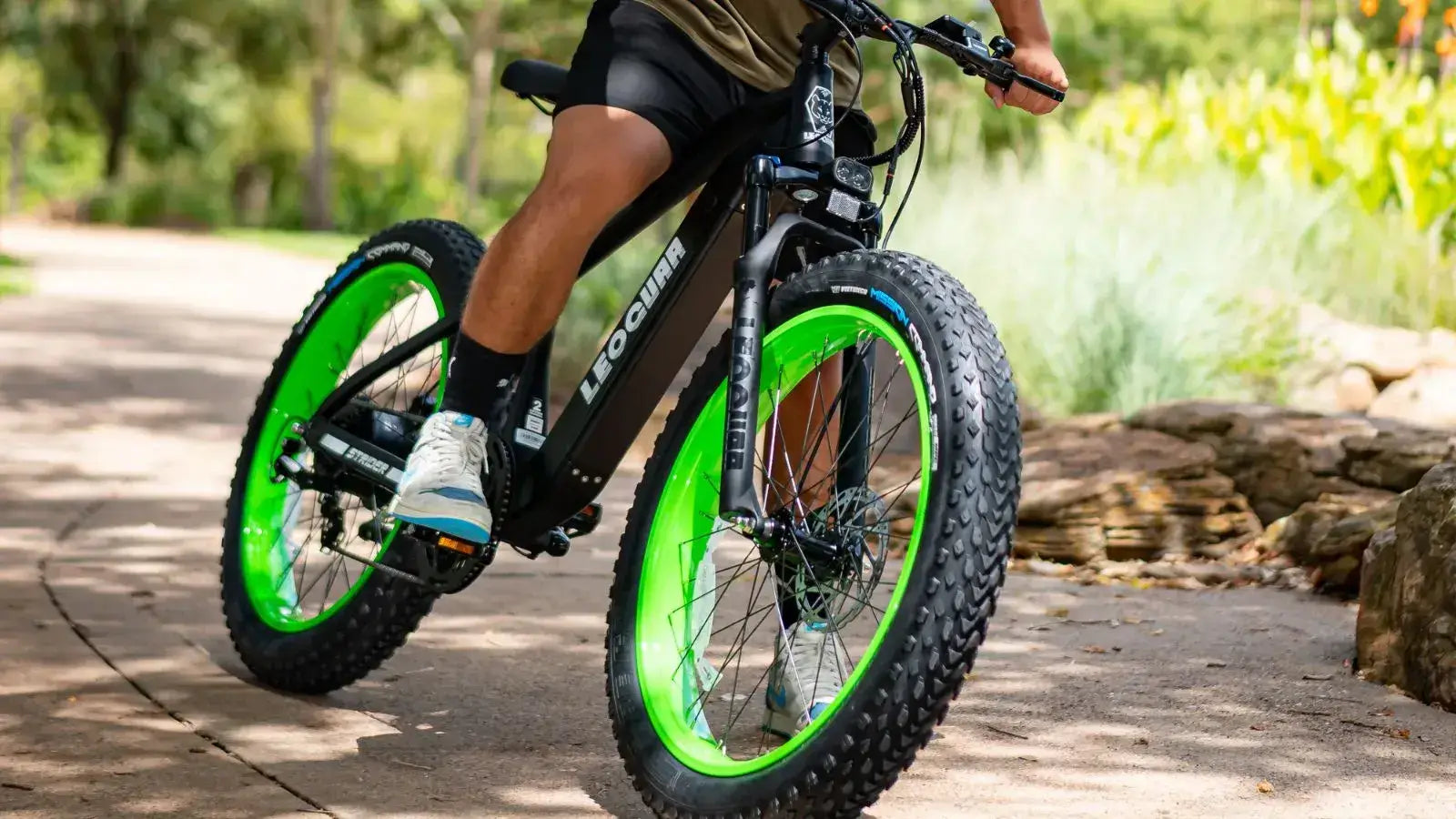 Electric Bikes Have Fat Tires