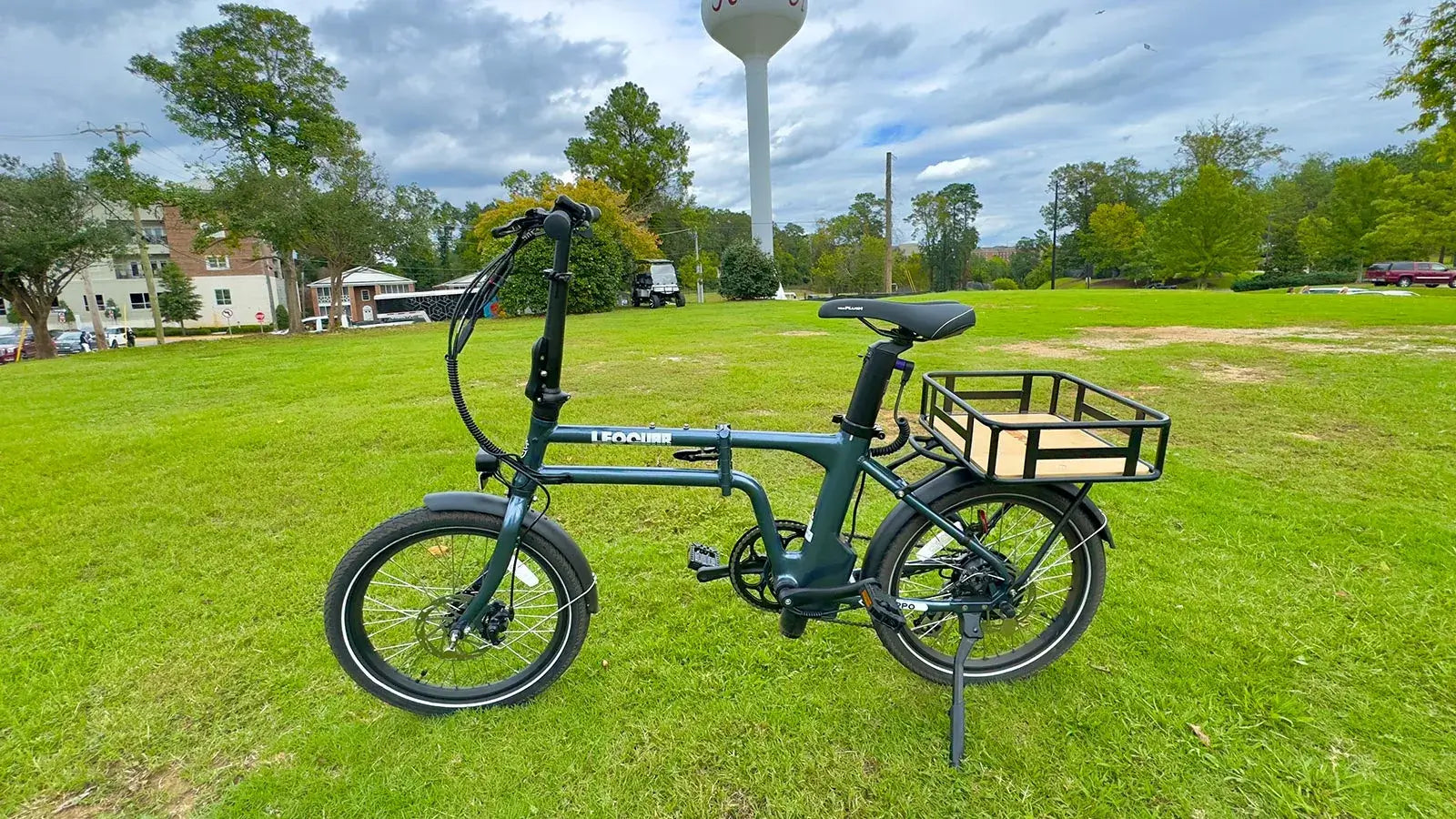 Electric Bike with Basket