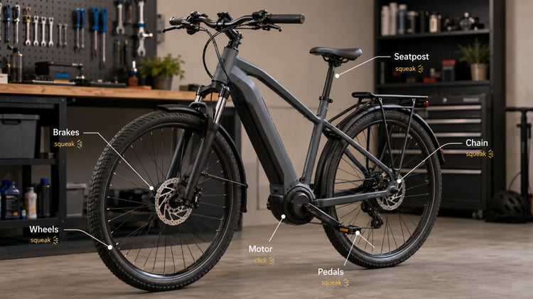 Why Is My Ebike Squeaking? Quick Fixes & Tips