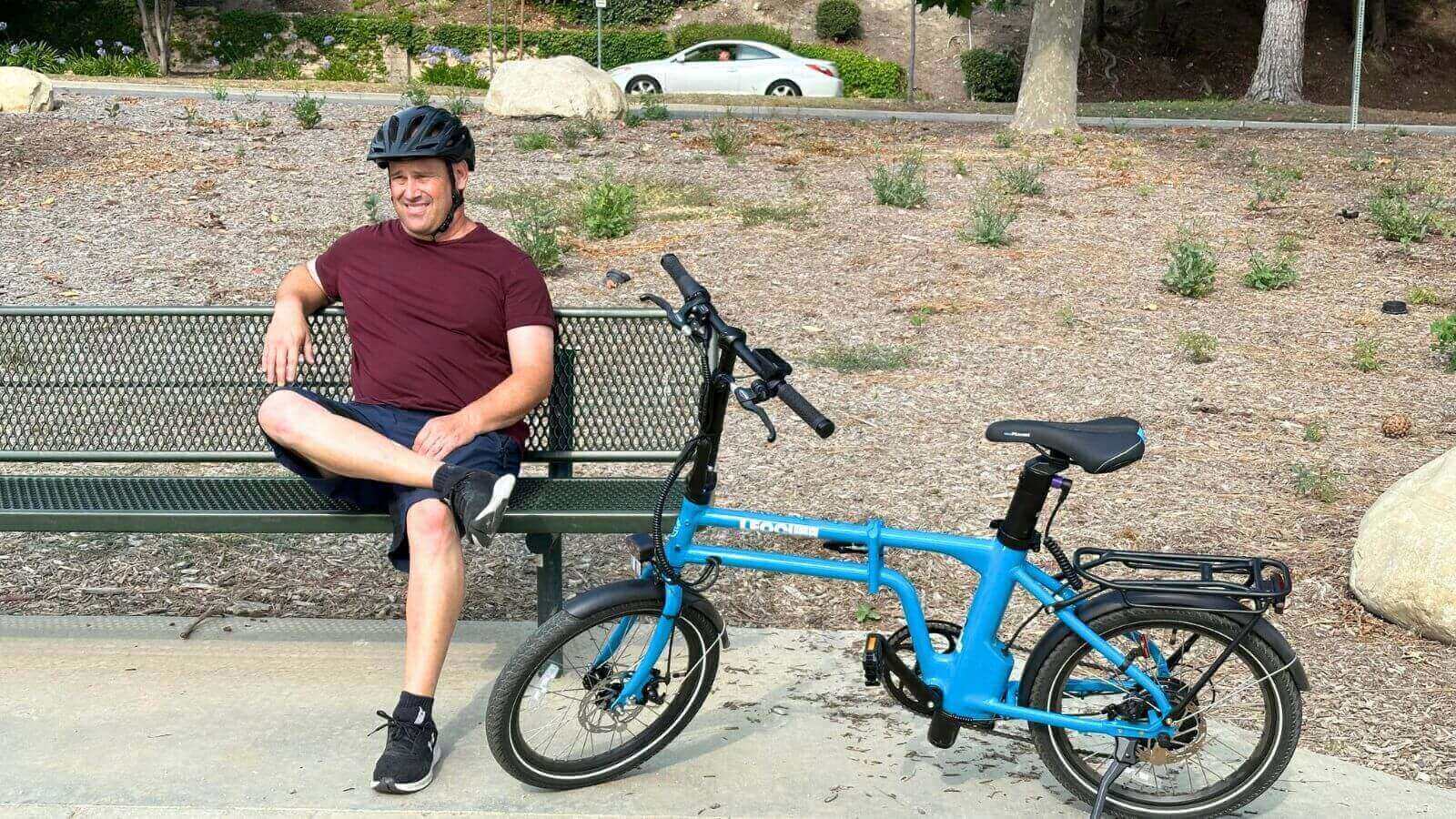 Rider on an electric bike wondering how long do electric bike batteries last on daily rides.