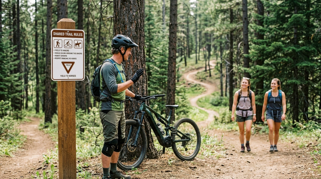 E-MTBs on Shared Trails: Access Rules, Class Limits, and Trail Etiquette