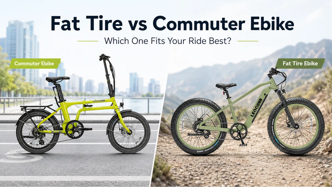 Fat Tire vs Commuter Ebike: Which One Fits Your Ride Best?