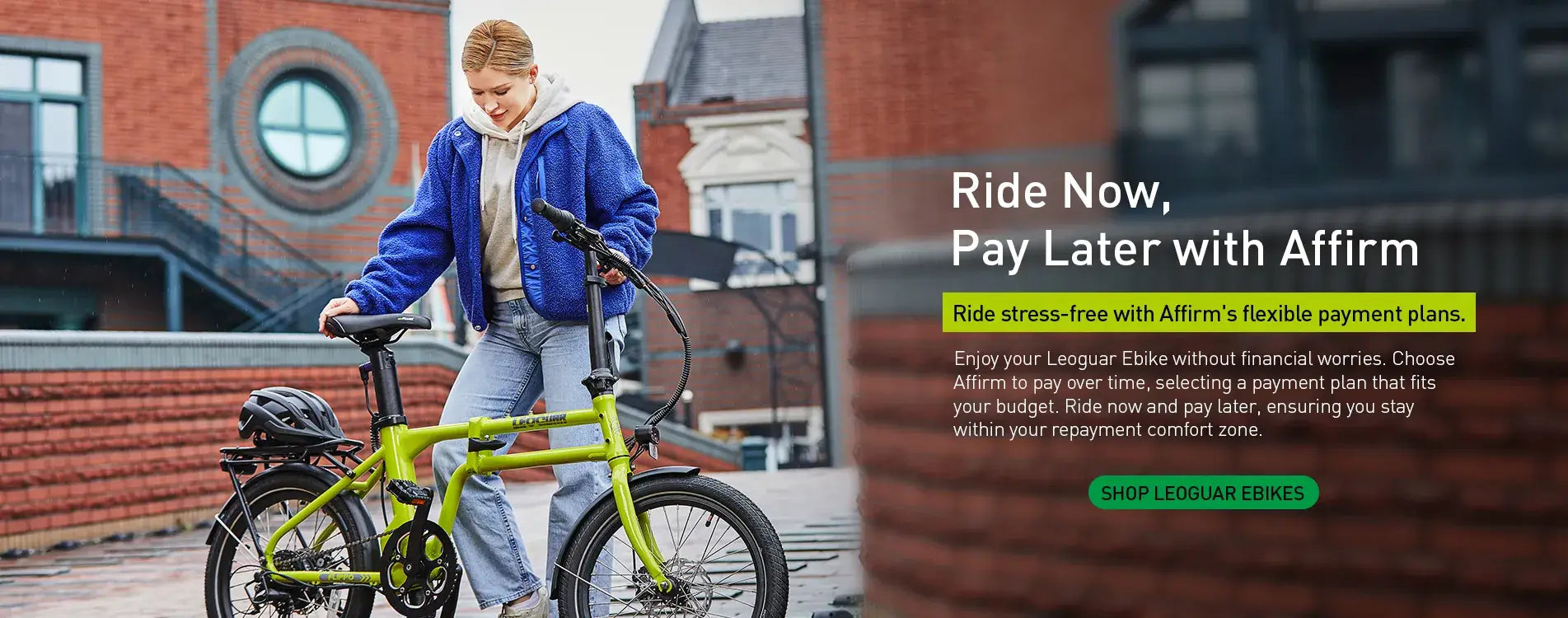 Affirm Flexible Payment Options Leoguar Bikes