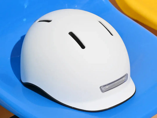 ebike helmet with LED light