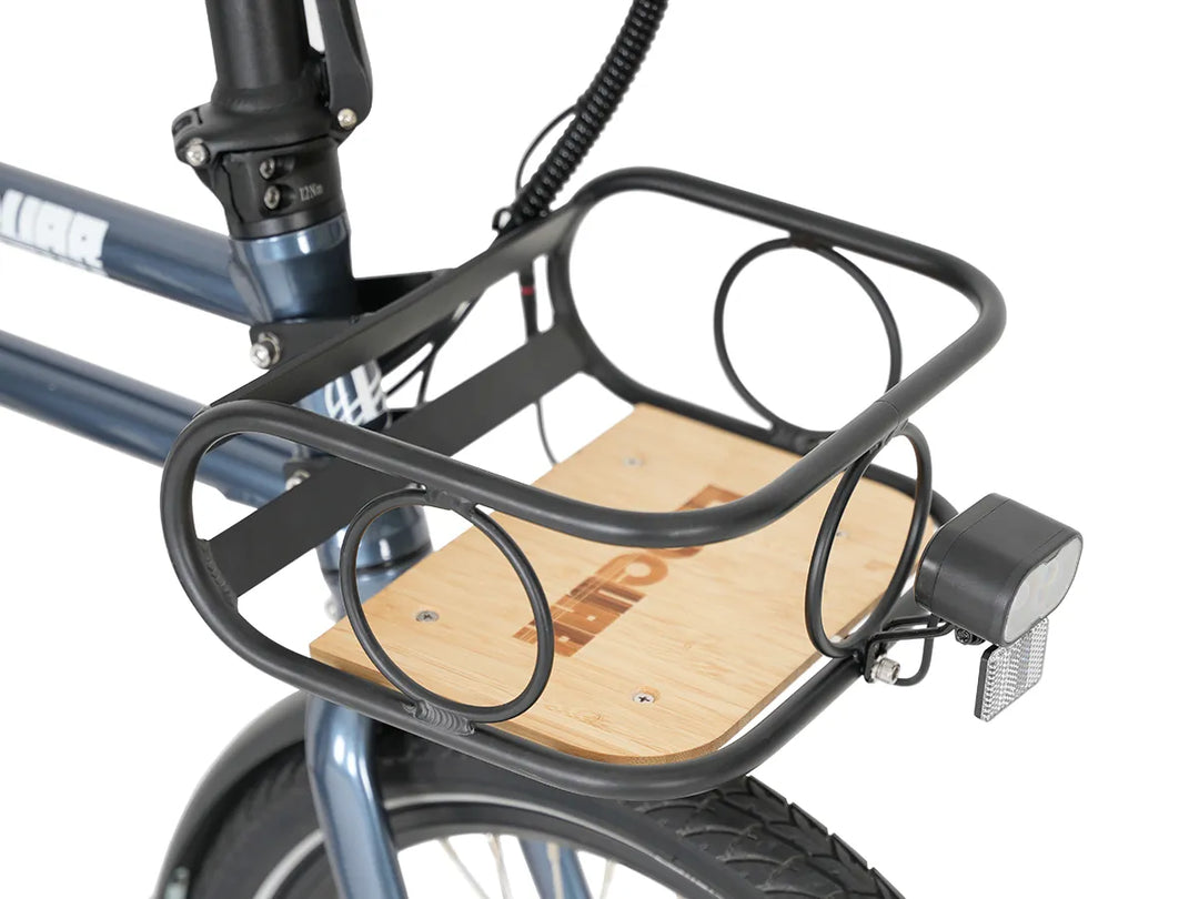 leoguar electric bike front basket