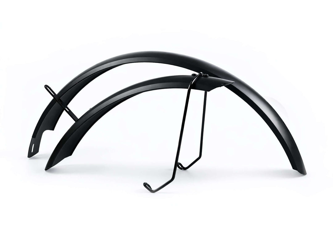 Front & Rear Fenders | Sprint showcasing sleek black design and sturdy mounting hardware.
