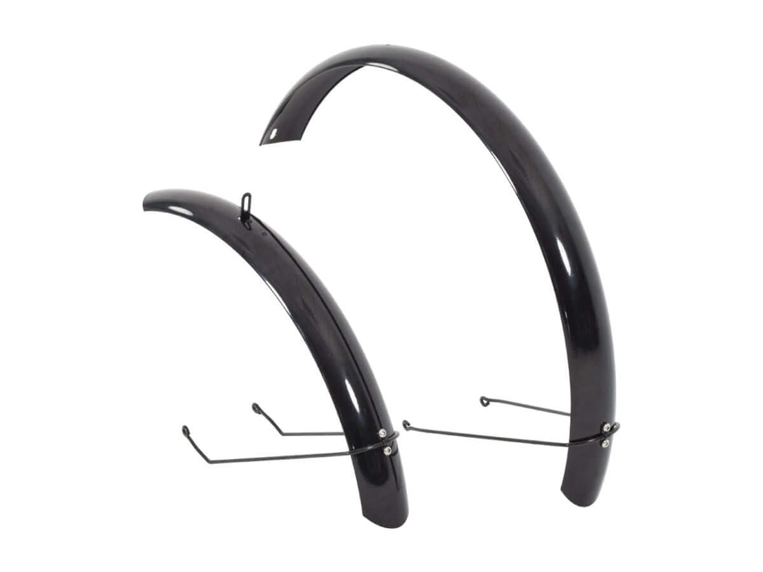 Front & Rear Fenders | Zephyr - durable black fenders for ebike, ensuring clean and dry rides.