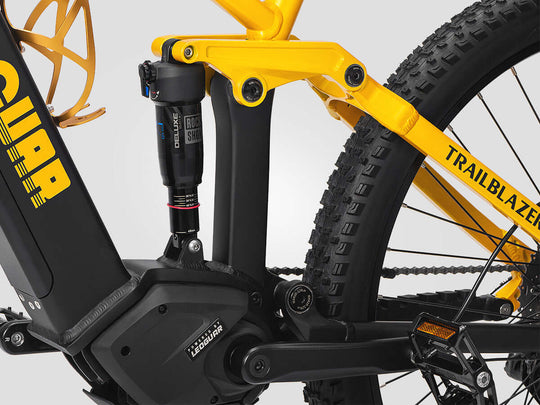 Mid-drive Motor Ebike RockShox Rear Shock