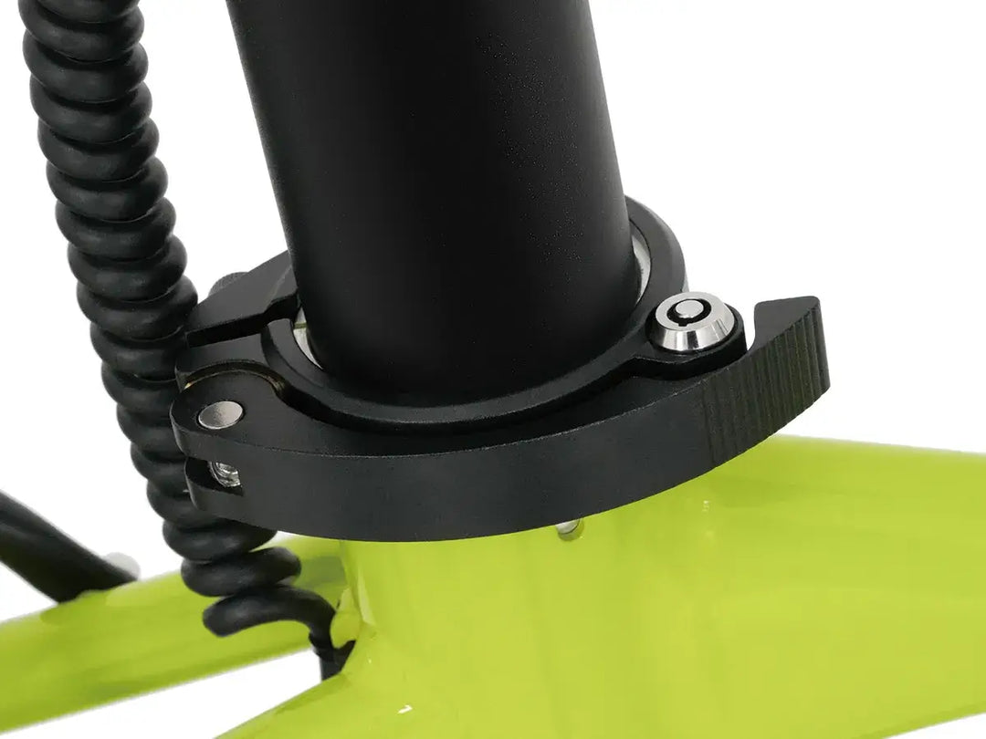 folding ebike seat clamp