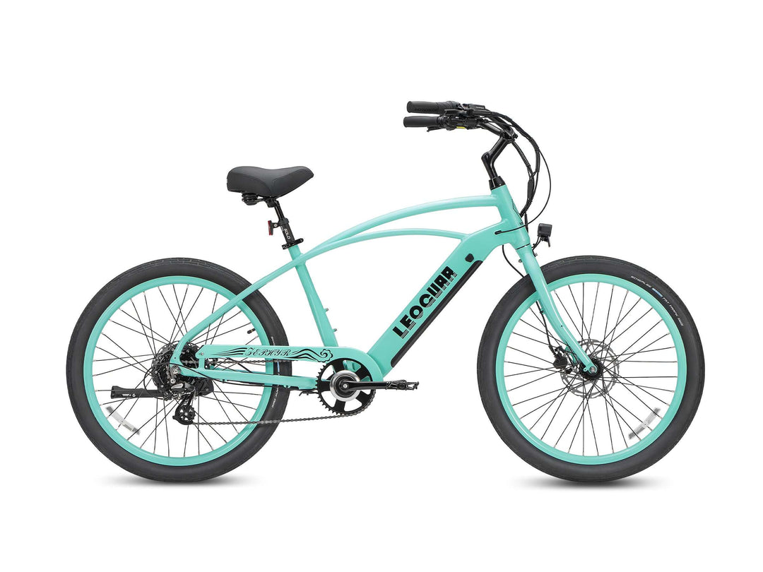 soumye beach cruiser electric bicycle Priority E-COAST Belt Drive Bike | Step-Through | Gloss White Cruise easy with swept Zephyr SO Beach Cruiser Ebike,