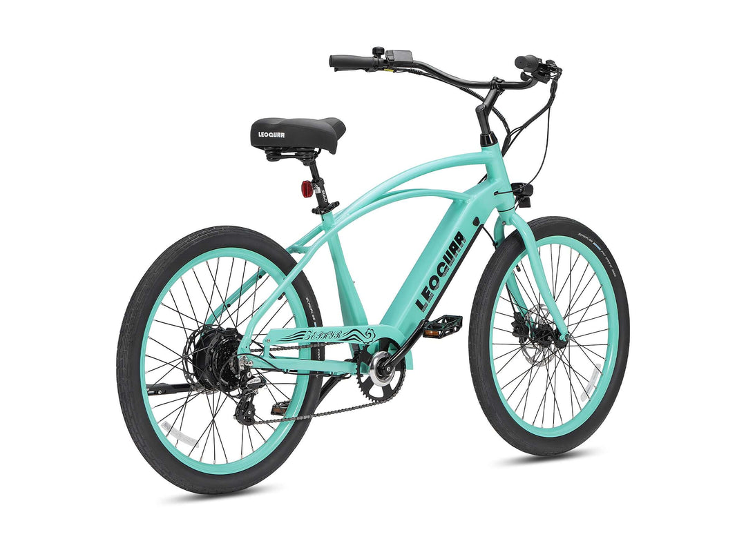 Zephyr SO Beach Cruiser Ebike, Azure Wave