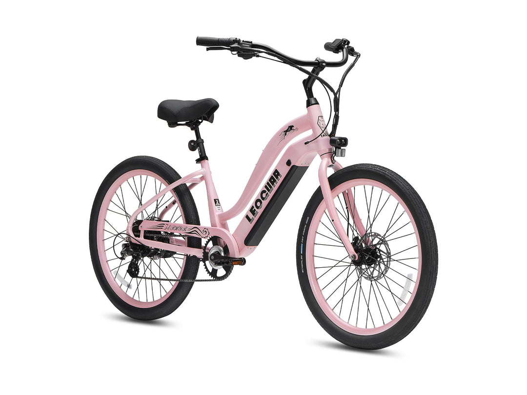 Zephyr ST Beach Cruiser Ebike - Leoguar Ebikes