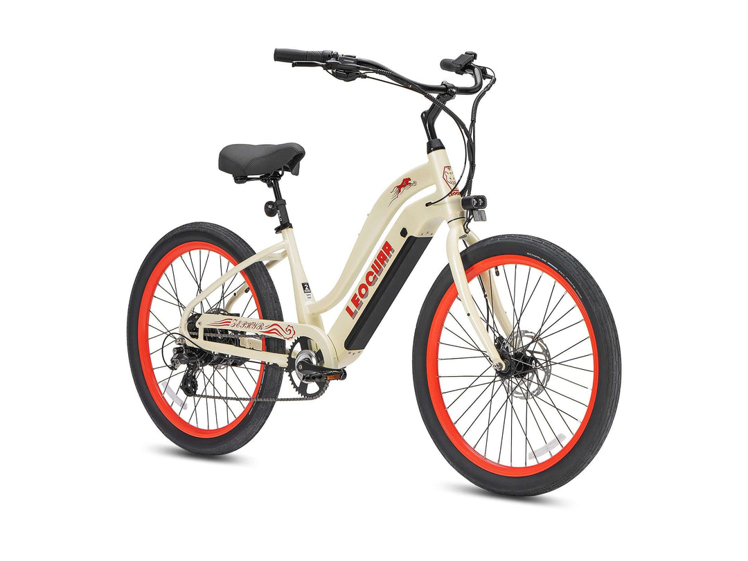 Zephyr ST Beach Cruiser Ebike - Leoguar Ebikes