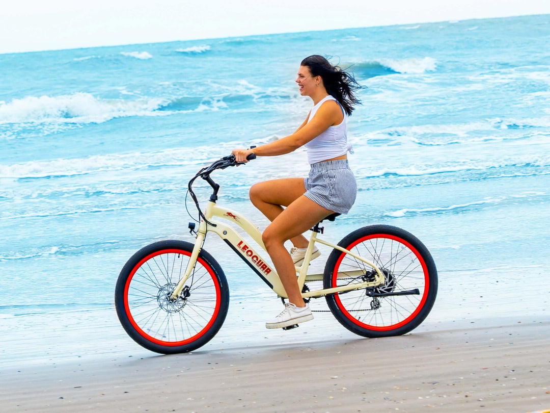 Zephyr ST Beach Cruiser Ebike - Leoguar Ebikes
