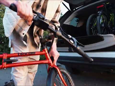 folding electric bike designed for trunk storage 